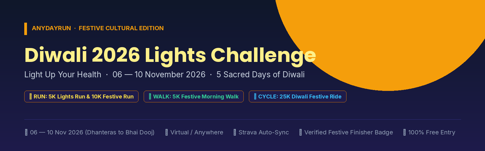 Diwali 2026 Festival of Lights Challenge
